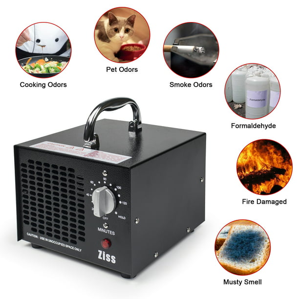 Details about   5000mg Ozone Generator Machine Ionizer Air Purifier Mold Smoke Remover Home Car 